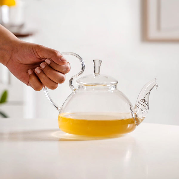 Vintage Glass Tea Pot 800ml